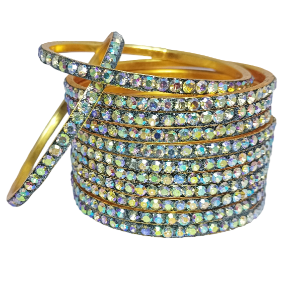 Suhana bangles Set of 12pcs Rainbow Design Bangles For Women - Image 6