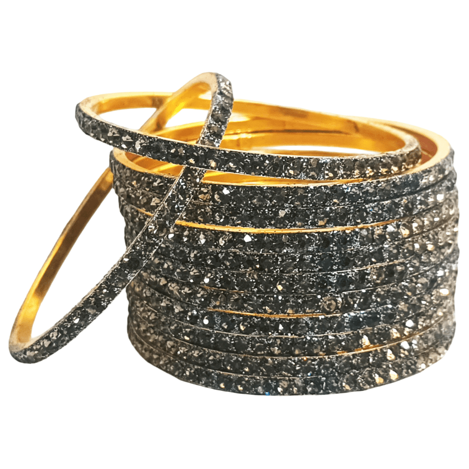 suhana traditional bangle set (pack of 12 pcs)